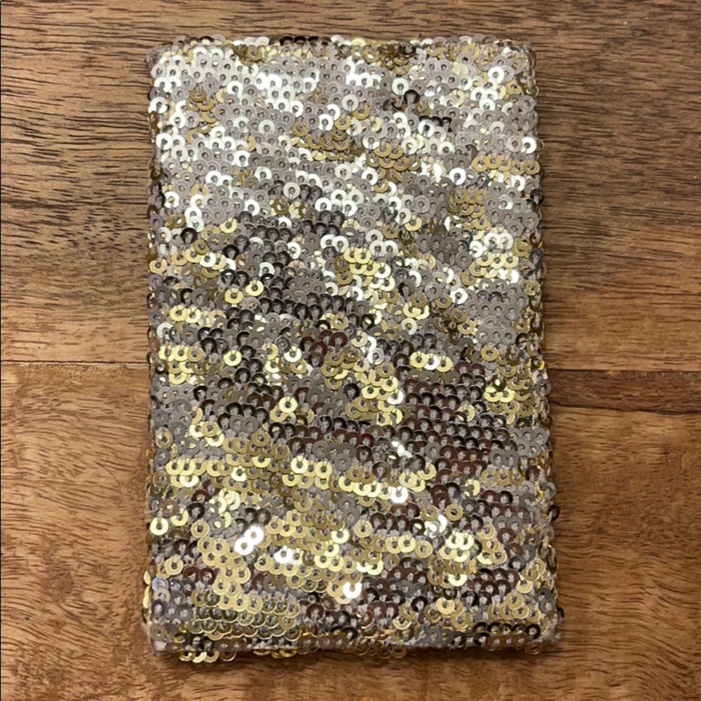 J.Crew sequin small wallet